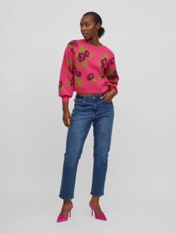 Vila Truien Trui Dames Pink 10 Vila Truien Trui Dames Pink -Vila 88230e84e1ed24769507e3fb3013e548