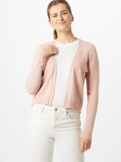 Vila Vesten Gebreid Vest Ril Dames Rosa -Vila 887c17a41859c801bf89fec4b79ca62f