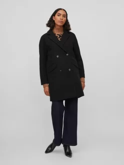 Vila Tussenmantels Tussenmantel Dames Zwart -Vila 88f5e46b984d6000de791511a70f2695 scaled