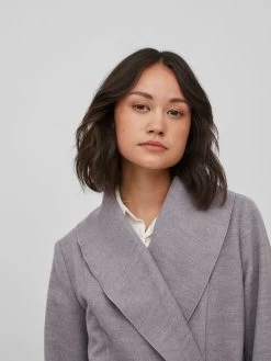 Tussenmantels Tussenmantel Apple New Dames Grijs Gemêleerd -Vila 8998f1452cd6d7f88b4a2444d3e1db6d