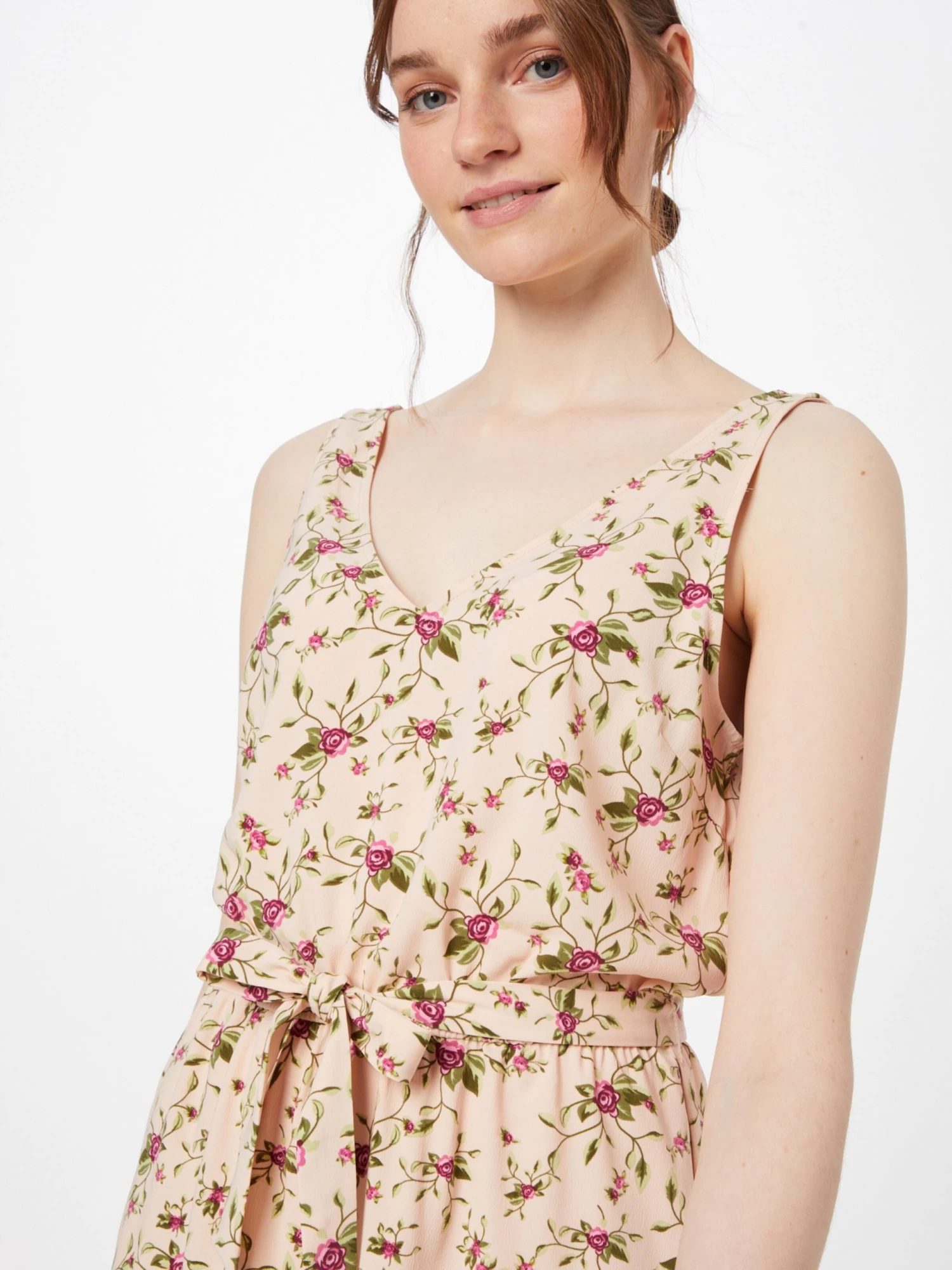 Vila Zomerjurken Zomerjurk KRISTINA LAIA Dames Pasteloranje 2 Vila Zomerjurken Zomerjurk KRISTINA LAIA Dames Pasteloranje - Afbeelding 2