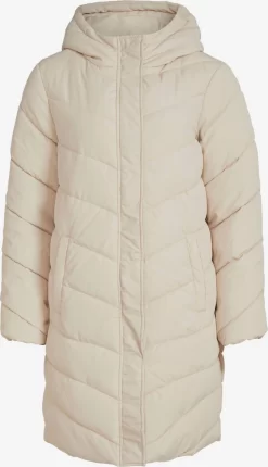 Vila Wintermantels Wintermantel Philipa Dames Crème