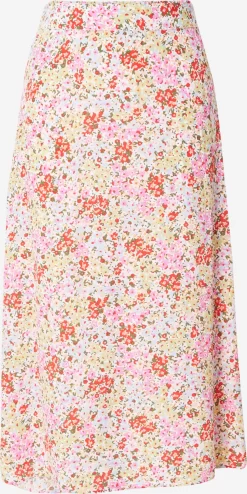 Vila Midi Rokken Rok Kikki Dames Wit