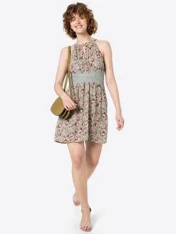 Vila Cocktailjurken Cocktailjurk Dames Olijfgroen / Mintgroen -Vila 8aeca5224aa9335343fd86c4bb0fa52f