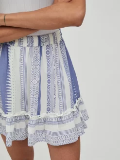 Vila Mini Rokken Rok TILLIE Dames Blauw -Vila 8b8971bc46ca0e32a0239d53581f7906 scaled