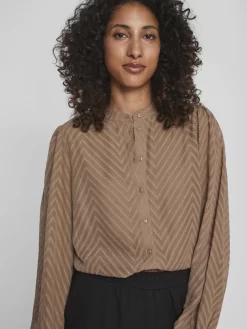 Vila Overhemden Blouse Dames Bruin 11 Vila Overhemden Blouse Dames Bruin -Vila 8bd6fd7ed73c06b193acb7bf94c421d5 scaled