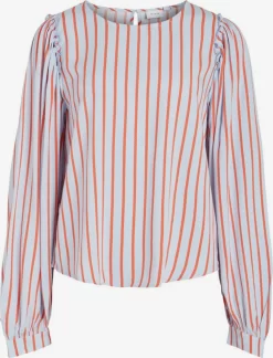 Vila Blouseshirts Blouse Dames Lichtblauw