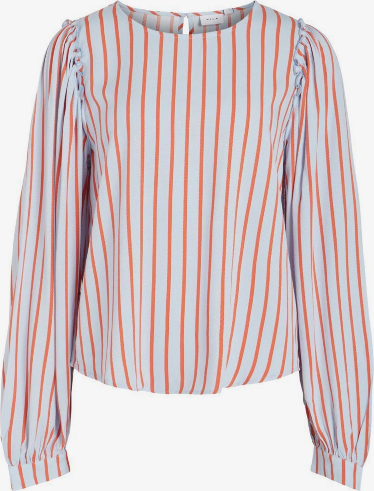 Vila Blouseshirts Blouse Dames Lichtblauw 1 Vila Blouseshirts Blouse Dames Lichtblauw