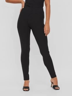 Vila Broeken Skinny Leggings Spice Dames Zwart -Vila 8c5538e1a01f285e5305e4dd106ae747