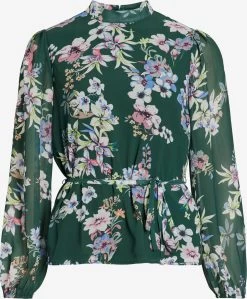 Vila Blouseshirts Blouse URA Dames Donkergroen