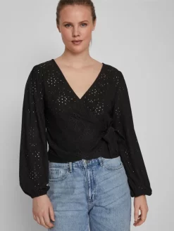 Vila Blouseshirts Blouse Kawa Dames Zwart -Vila 8c978ed1a7be14ac077b9de9c81a5060 scaled