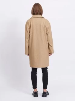 Vila Tussenmantels Tussenmantel Dames Beige -Vila 8e107811afb7785b257342ef20a28d14