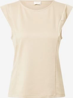 Vila T-shirts Shirt TINNY Dames Beige
