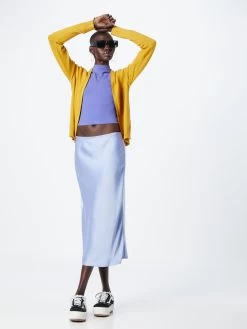 Vila Vesten Gebreid Vest Ril Dames Mosterd -Vila 9128739b55aadc6ac8932a752e793fb8