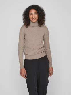 Vila Coltruien Trui Comfy Dames Lichtbruin -Vila 91cd1e0fc2859e82f9e95891c712e5e1 scaled