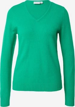 Vila Basic Truien Trui Ril Dames Jade Groen