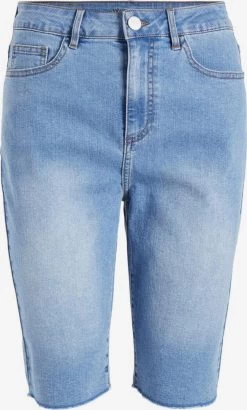 Vila Denim Shorts Regular Jeans Dames Blauw