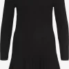 Vila Gebreide Jurken Gebreide Jurk SACHIN Dames Zwart