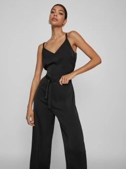 Vila Lange Jumpsuits Jumpsuit RAVENNA Dames Zwart -Vila 94bb0f94c203181d39d7496bddb16c01