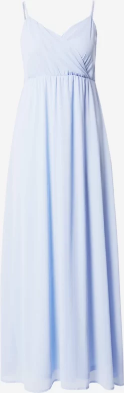 Vila Maxi Jurken Jurk Ura Dames Lichtblauw