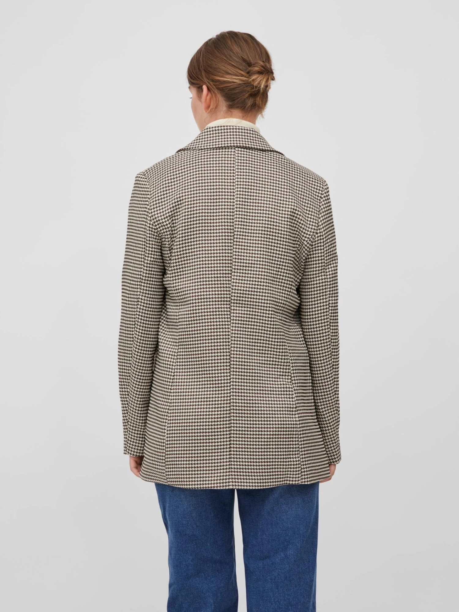 Vila Klassieke Blazers Blazers Ellia Dames Beige 5 Vila Klassieke Blazers Blazers Ellia Dames Beige - Afbeelding 5