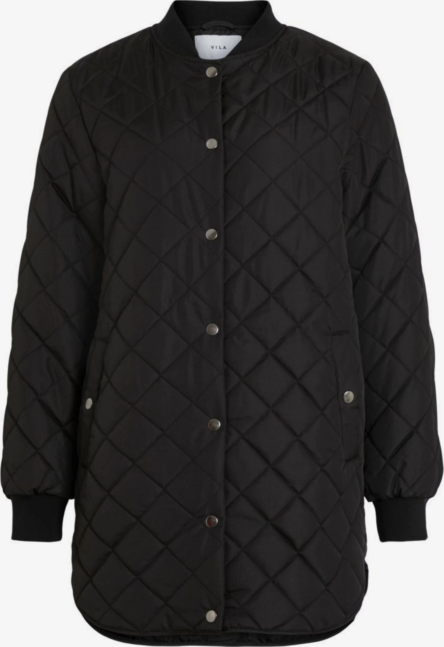 Vila Tussenjassen Tussenjas Dames Zwart 1 Vila Tussenjassen Tussenjas Dames Zwart