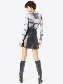 Mini Rokken Rok TRUDY Dames Zwart -Vila 970c86e3a6254ad1b09274666ca5a7f6