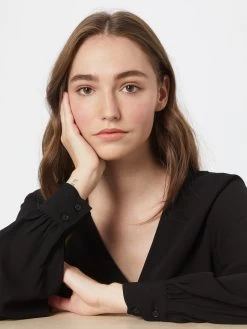 Vila Blouseshirts Blouse Nalu Dames Zwart -Vila 975767747345e7cd228beec43d1feec5