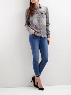 Vila Spijkerblouses Blouse Bista Dames Grijs 7 Vila Spijkerblouses Blouse Bista Dames Grijs -Vila 97c5cf61dd35db1247e055580c2e680d scaled
