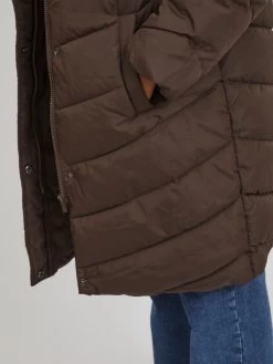 Vila Wintermantels Wintermantel Philipa Dames Bruin -Vila 984b08f063657d29e7a357da428d3953