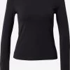 Vila Longsleeves Shirt EMILIE Dames Zwart