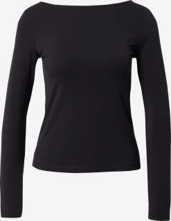Vila Longsleeves Shirt EMILIE Dames Zwart