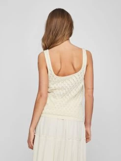 Vila Tanktops Top Dames Beige -Vila 98dd213e783ec5bdee3b6f48dd6a7563