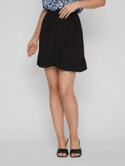 Vila Mini Rokken Rok PAYA Dames Zwart -Vila 98dd76de3336781ba3724ce27fbbeadd