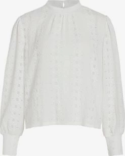 Vila Kanten Blouses Blouse Vera Dames Wit