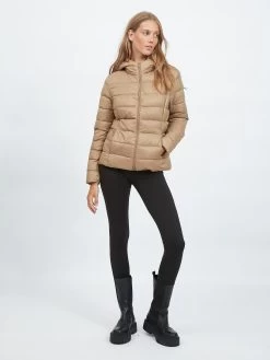 Vila Winterjassen Winterjas Manya Dames Beige -Vila 9ac328c40d56e99c24d74336698efa57