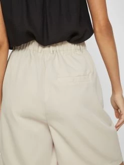 Vila Shorts Wide Leg Broek Dames Beige -Vila 9b3c5ff13caf9e30d5c065fc0160dfd8