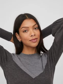 Vila Gebreide Jurken Gebreide Jurk Dames Antraciet / Lichtgrijs 12 Vila Gebreide Jurken Gebreide Jurk Dames Antraciet / Lichtgrijs -Vila 9b53bd9293a7b8ac97f9d851f47167c2 scaled