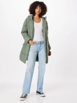 Vila Wintermantels Wintermantel TRUST Dames Olijfgroen -Vila 9baa0aaddeded870cbaf5bff69754316