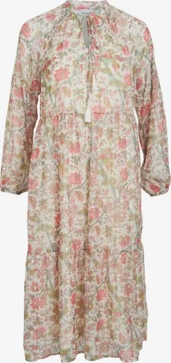 Vila Midi Jurken Jurk FALIA Dames Beige