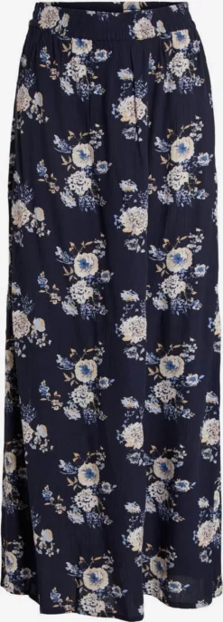 Vila Maxi Rokken Rok Dames Duifblauw / Donkerblauw