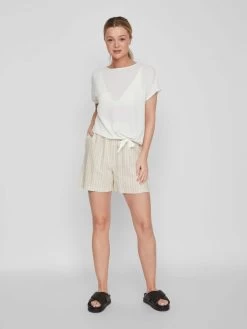 Vila T-shirts Shirt Dames Wit 10 Vila T-shirts Shirt Dames Wit -Vila 9d68498014f14d025e4c8a3585ac1d09