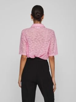 Vila Kanten Blouses Blouse Begena Dames Rosa 10 Vila Kanten Blouses Blouse Begena Dames Rosa -Vila 9ef083a8829ff20f56ef54392bfacd71