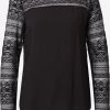 Vila Longsleeves Shirt URIS Dames Zwart
