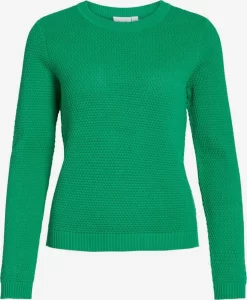 Vila Basic Truien Trui Dames Groen