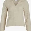 Vila Coltruien Trui COMET Dames Beige
