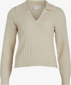 Vila Coltruien Trui COMET Dames Beige