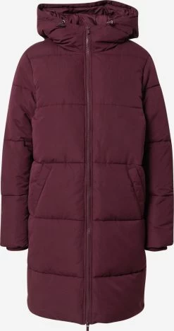 Vila Wintermantels Wintermantel TRUST Dames Bloedrood