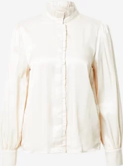 Vila Overhemden Blouse Lavas Dames Beige