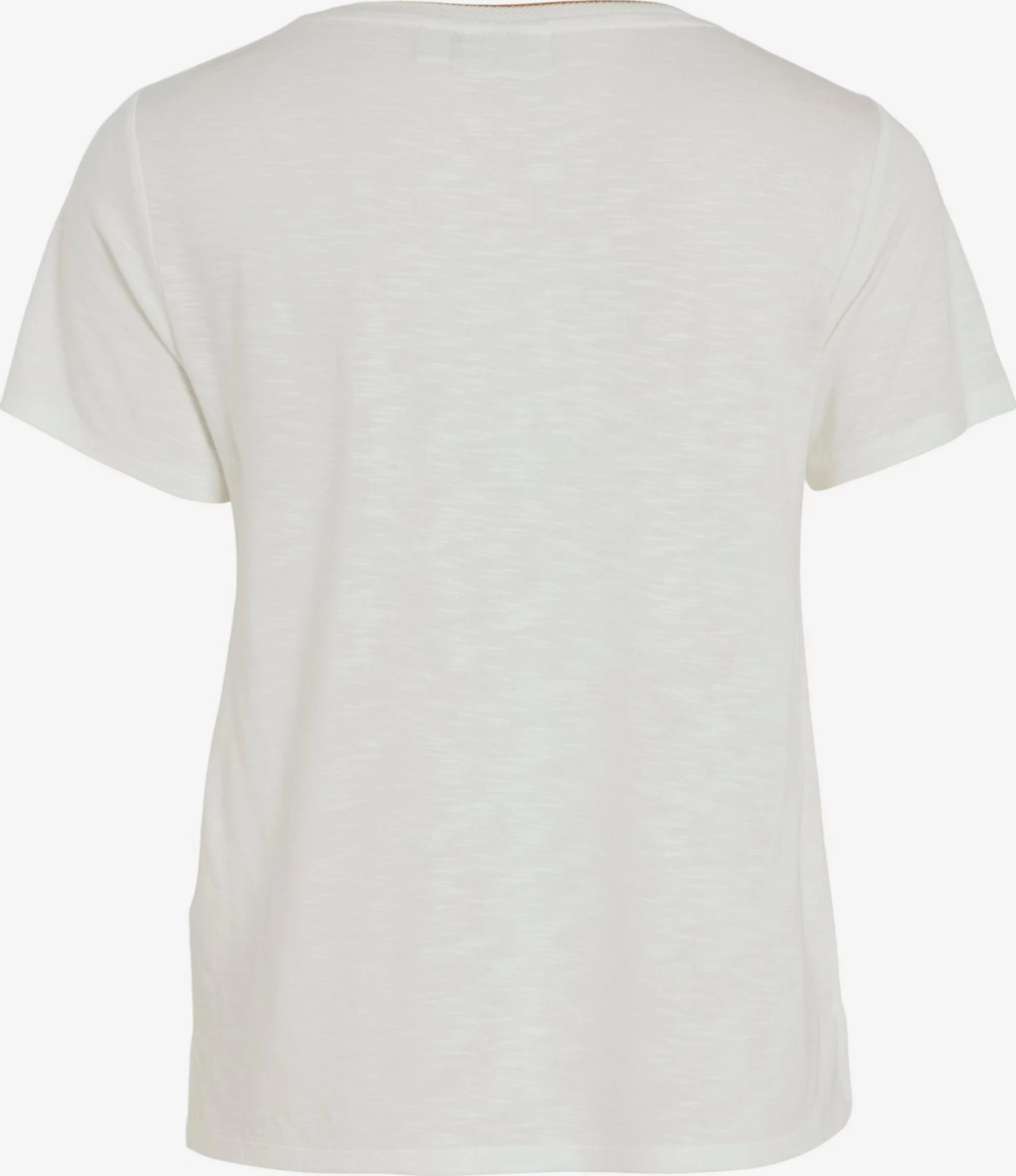 Vila T-shirts Shirt NOEL Dames Wit 2 Vila T-shirts Shirt NOEL Dames Wit - Afbeelding 2